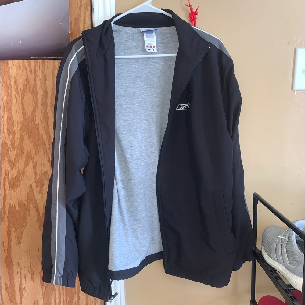 Mens small reebok zip up